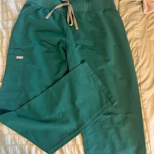 Women's Teal Cargo Pants